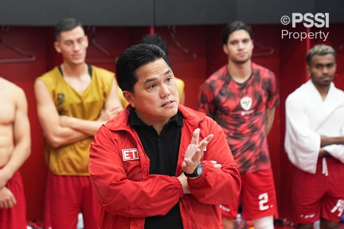 Ketua Umum PSSI Erick Thohir menyerukan evaluasi usai Timnas Indonesia gagal lolos ke Piala AFF 2024