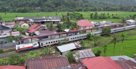 KAI Operasikan Stasiun Kampung Jua dengan KA Pariaman Ekspres