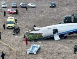 Kecelakaan Pesawat di Aktau, 32 Orang Selamat Meski Terluka