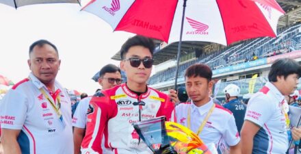 Herjun Atna Firdaus Sabet Gelar Juara Asia ARRC 2024 Kelas AP250