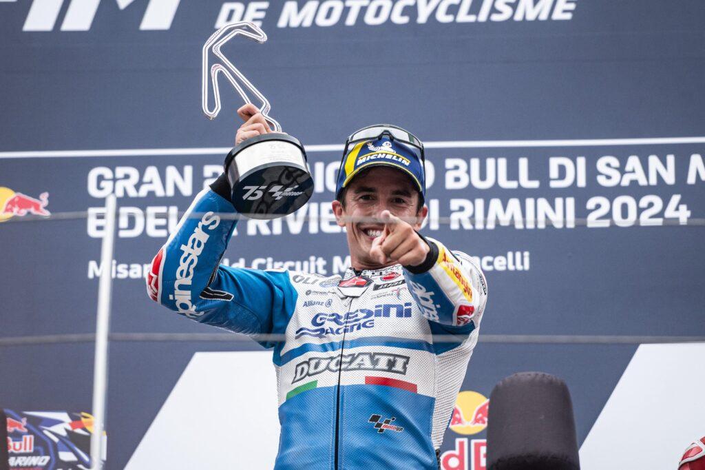 Marc Marquez mengaku sulit merebut hati fans Italia meski kini bergabung dengan tim Ducati Lenovo