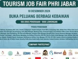 Tourism Job Fair 2024, 1.000 Lowongan Kerja Dibuka di Bandung