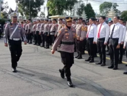 Polresta Bukittinggi Siap Amankan Natal dan Tahun Baru