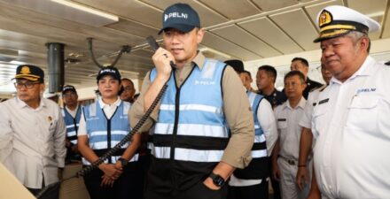 AHY cek arus mudik di Pelabuhan Tanjung Priok