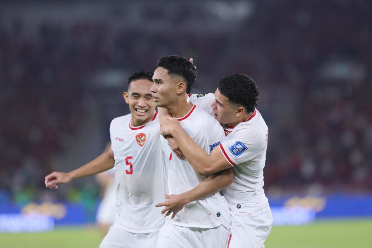 Timnas Indonesia naik ke peringkat 124 dunia jika menang melawan Myanmar.