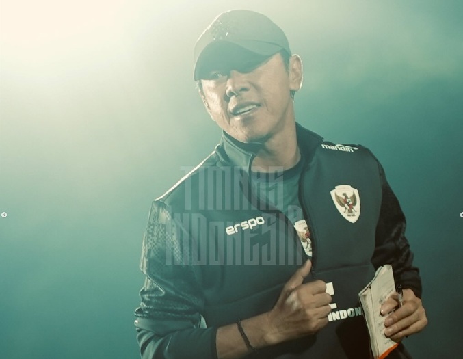 Pelatih Timnas Indonesia, Shin Tae-yong.