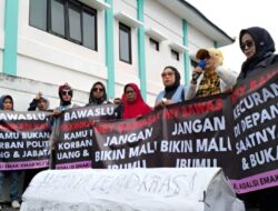 Emak-Emak Bakal kembali Turun ke Jalan Jika KPU Kabupaten Bandung Abaikan Aduan