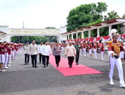 Panglima TNI Hadiri Apel Kasatwil Polri 2024 di Akpol