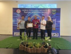 Solok Selatan Sabet Penghargaan dari KPID Sumbar