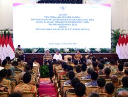 Panglima TNI Hadiri Acara Penyerahan Secara Digital Daftar Isian Pelaksanaan Anggaran