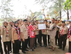 SMKN 3 Pariaman Raih Juara Umum Giat Prestasi Penegak Pramuka ke-IV Tahun 2024