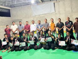 Pertandingan Pencak Silat Meriahkan Desa Sumber Mukti Aceh Singkil
