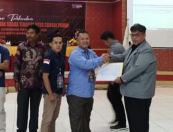Pertahana Keok, KPU Tetapkan  Alfin-Azhar Pemenang Pilwako Sungai Penuh