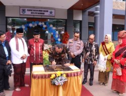 Pj Wako Suprayitno Resmikan Gedung Perpustakaan Umum Daerah Kota Payakumbuh