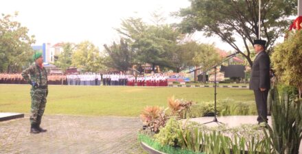 Upacara Peringatan HBN ke 76, Pj Wako Suprayitno : Ajak Masyarakat Gelorakan Semangat Bela Negara