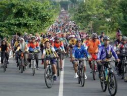 Promosikan Pariwisata Serta Gaya Hidup Sehat, Gowes Chapter III Solok Selatan Diikuti 4.200 Gowester