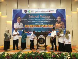 Pj Wako Suprayitno Pukul Gong, Pertanda Program ILP Resmi Diluncurkan Di Payakumbuh