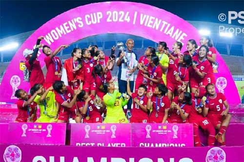 Timnas Indonesia juara Piala AFF Wanita 2024. (dok.tempo.co)