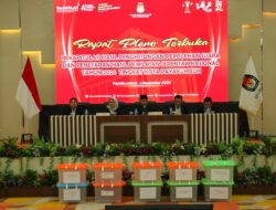 Pasca Rekapitulasi, Ketua KPU Wizri Yasir : Penetapan Paslon Menungu Teregister MK ?