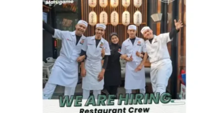 Marugame Udon Padang Buka Peluang Karier, Cek Persyaratan dan Cara Daftarnya!