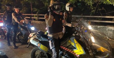 Patroli Malam, Polda Sumbar Tekan Tawuran di Padang