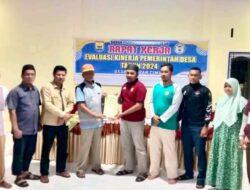 Pemerintahan Desa Sikapak Timur Serahkan LKPPD 2024 kepada BPD