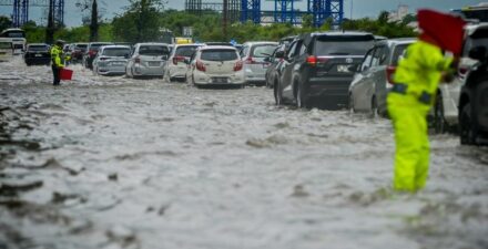 Banjir di Jakarta Utara Surut, Sebagian Wilayah Masih Tergenang