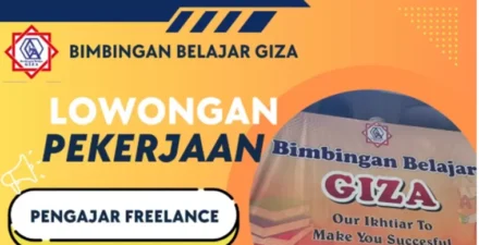 Lowongan Kerja Freelance di Bimbingan Belajar Giza untuk Januari 2025