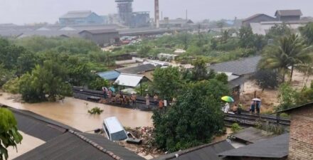 Banjir Parah di Bandar Lampung