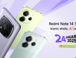 Xiaomi Indonesia Resmi Luncurkan Redmi Note 14 Series pada 24 Januari 2025
