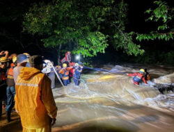 Tiga Mahasiswa Unhas Hilang Terseret Arus Sungai Bislab