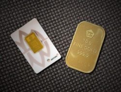 Emas Antam Kamis Ini Dijual Rp1.606.000 per Gram