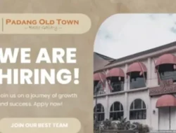Lowongan Kerja Januari 2025 di Padang Old Town, Posisi Cook dan Butcher