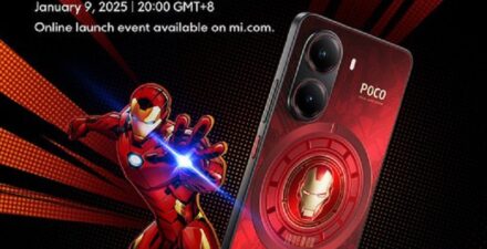 POCO X7 Pro Iron Man Edition.