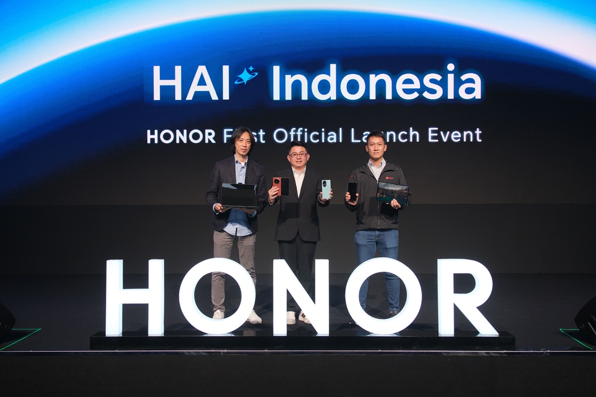 HONOR Indonesia meluncurkan delapan produk sekaligus dalam acara HONOR First Official Launch Event di Jakarta, 27 Februari 2025.
