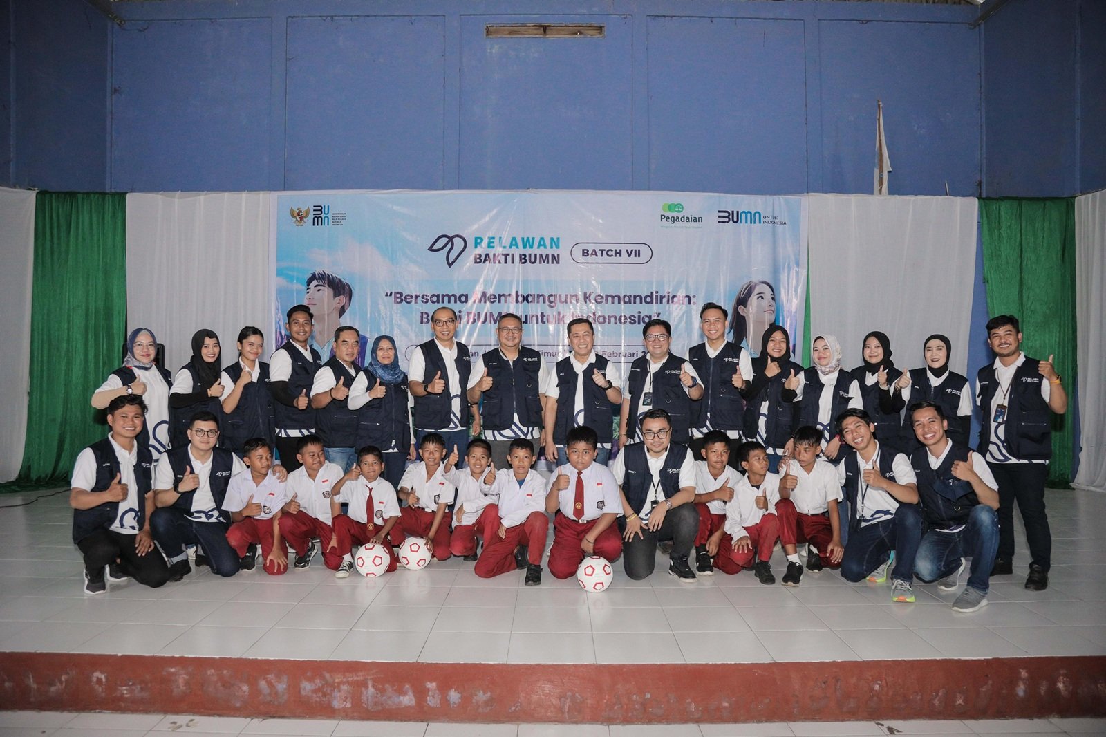 Pegadaian memperkuat perannya dalam pemberdayaan sosial dan lingkungan melalui program Relawan Bakti BUMN yang kali ini diselenggarakan di Pulau Derawan.