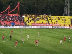 Kabau Sirah Taklukkan Persita 2-0 di Stadion Haji Agus Salim