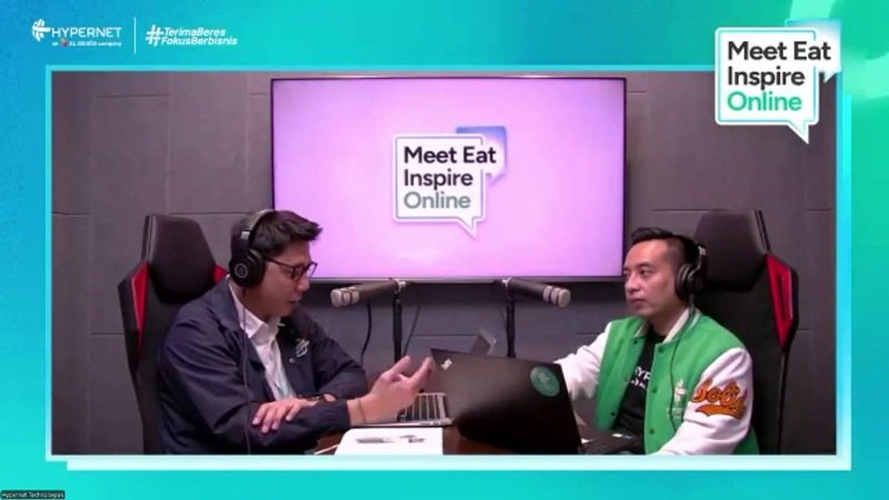 Acara Meet Eat Inspire (MENS) Online.