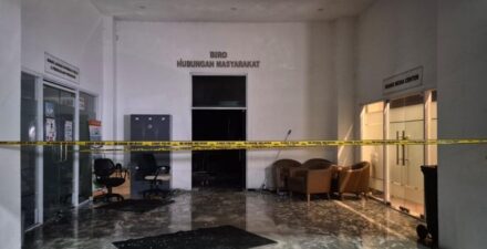 Gedung ATR/BPN Terbakar