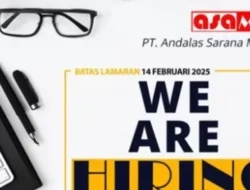 Kesempatan Karir di PT Andalas Sarana Medika, Dibuka Lowongan Posisi Finance