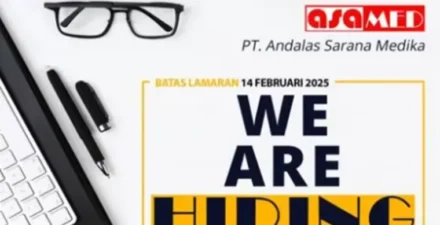 Kesempatan Karir di PT Andalas Sarana Medika, Dibuka Lowongan Posisi Finance