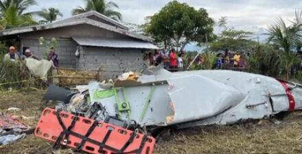 Kecelakaan Pesawat di Maguindanao del Sur, 4 Orang Tewas