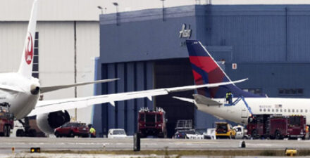 Kecelakaan Pesawat Delta di Toronto, Tiga Penumpang Kritikal