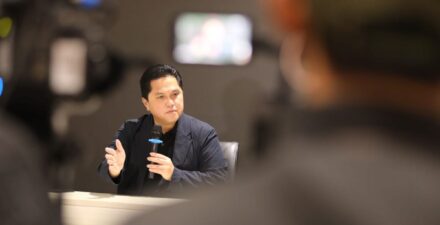 Ketum PSSI ,Erick Thohir.