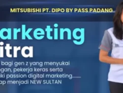 PT Dipo Mitsubishi Padang Buka Lowongan Marketing Mitra, Segera Lamar!