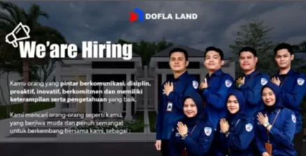 Lowongan Kerja PT. Dofla Jaya Properti, Dibuka Posisi Marketing dengan Insentif Menarik!