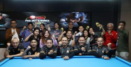POBSI Pool Men & Women 2025 berjalan sukses.