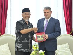 Dubes Romania Temui Gubernur Sumbar untuk Membahas Sejumlah Rencana Kerjasama