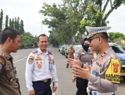Polres Muba Meningkatkan Kualitas Kawasan Tertib Lalu Lintas
