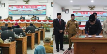DPRD Umumkan Usulan Eka Putra dan Ahmad Fadli sebagai Bupati dan Wakil Bupati Tanah Datar
